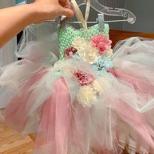 new homemade baby cake smash dress